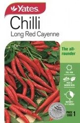 Chilli - Long Red Cayenne Seeds